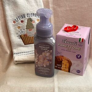 Bath & Body Works Fresh Cut Lilacs Kitchen Bundle